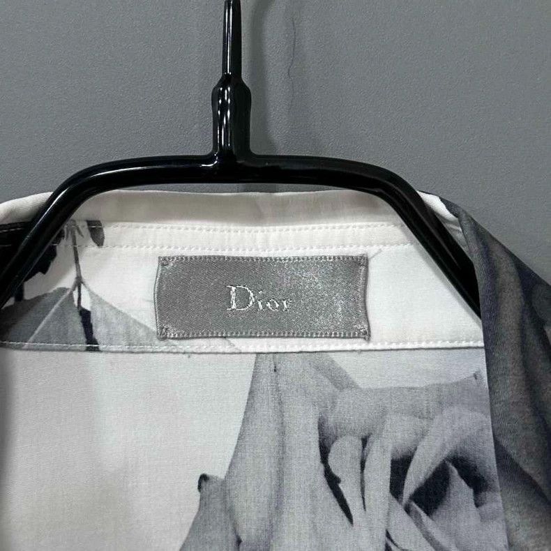 Dior Floral Printed Long Sleeve Shirt for Women Size M / US 6-8 / IT 42-44 - 4 Thumbnail