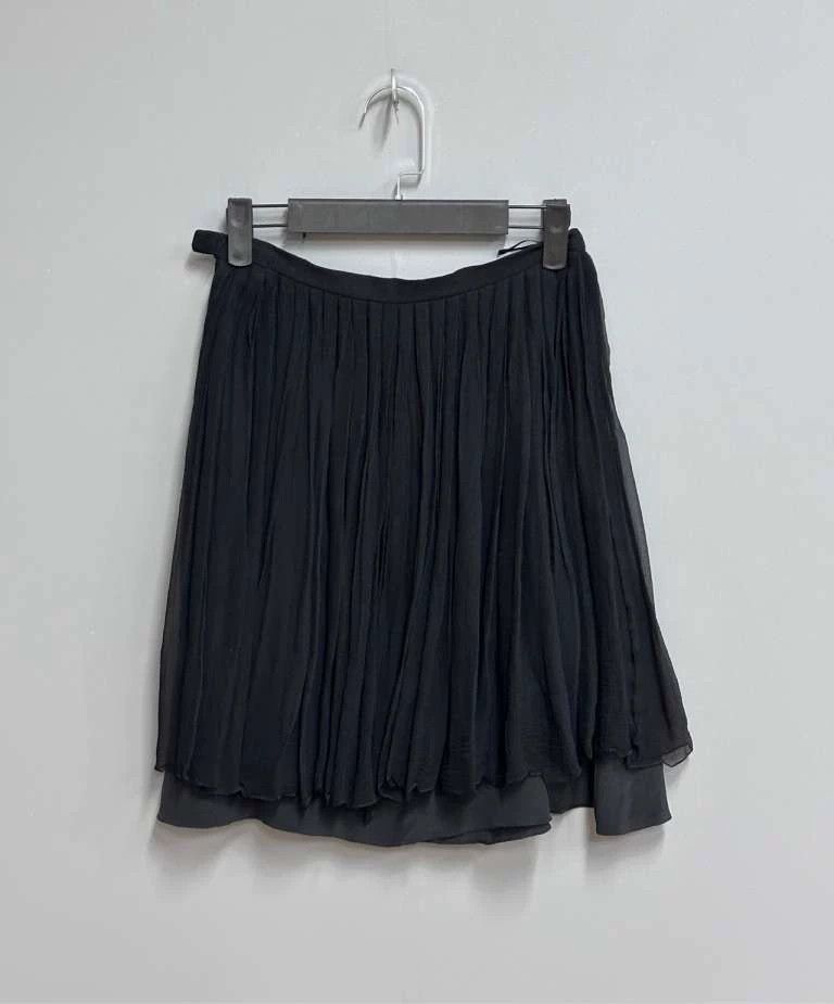 Dior Black Sheer Skirt by Dior Size 36" / US 14 / IT 50 - 4 Thumbnail