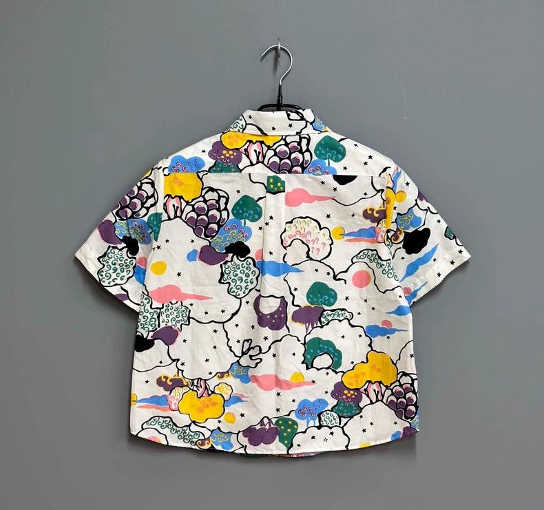 Dior Dream Sky Short Sleeve Shirt by Dior Size XS / US 0-2 / IT 36-38 - 3 Thumbnail