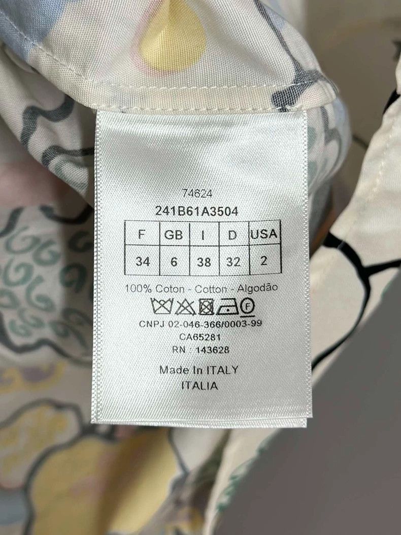 Dior Dream Sky Short Sleeve Shirt by Dior Size XS / US 0-2 / IT 36-38 - 6 Thumbnail