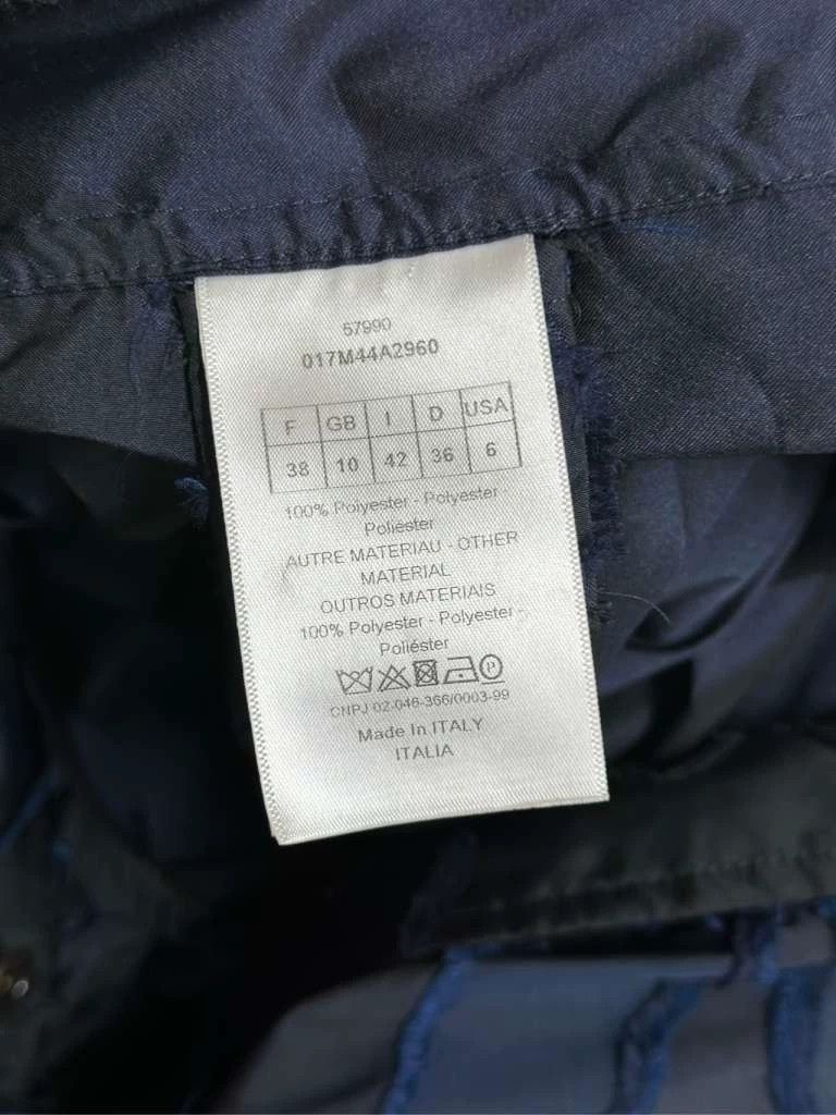Dior Dark Blue Camouflage Long Coat Dior Size M / US 6-8 / IT 42-44 - 6 Thumbnail