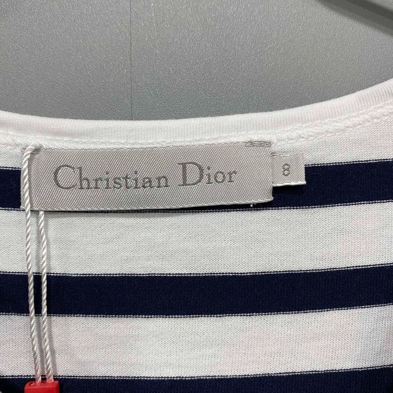 Dior Dior Striped Long Sleeve Top Size M / US 6-8 / IT 42-44 - 6 Thumbnail