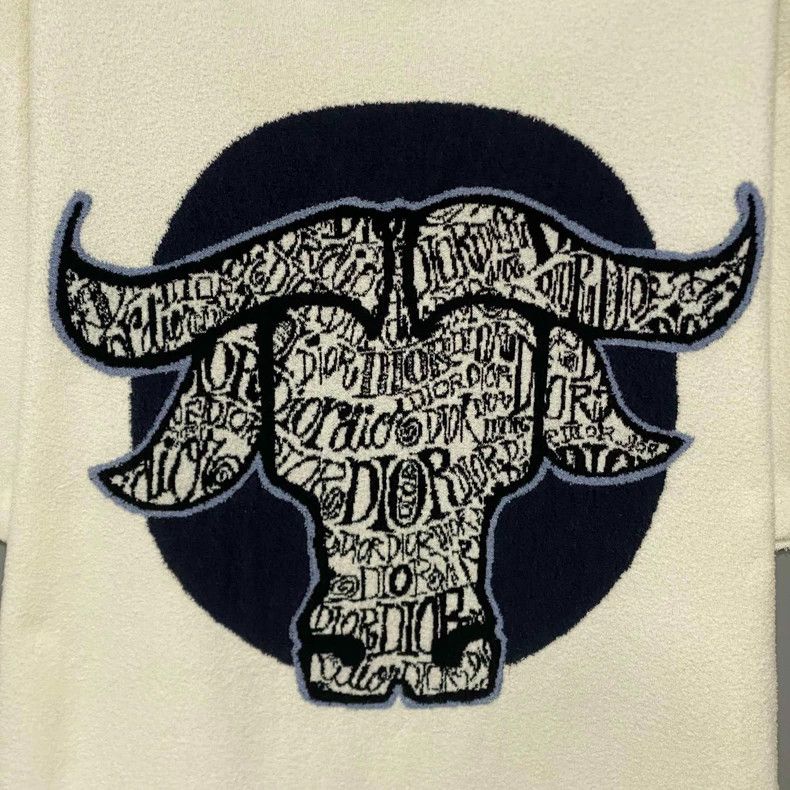 Dior Full Print Logo Short Sleeve Top Size L / US 10 / IT 46 - 3 Thumbnail