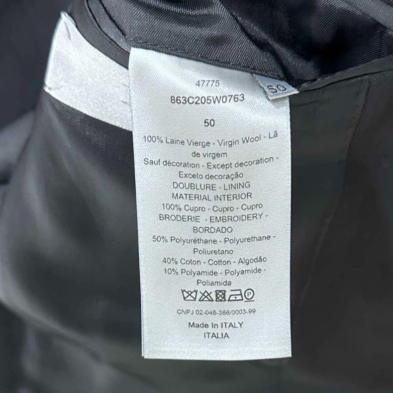 Dior Limited Edition Black Rose Blazer Dior Size XL / US 12-14 / IT 48-50 - 6 Thumbnail