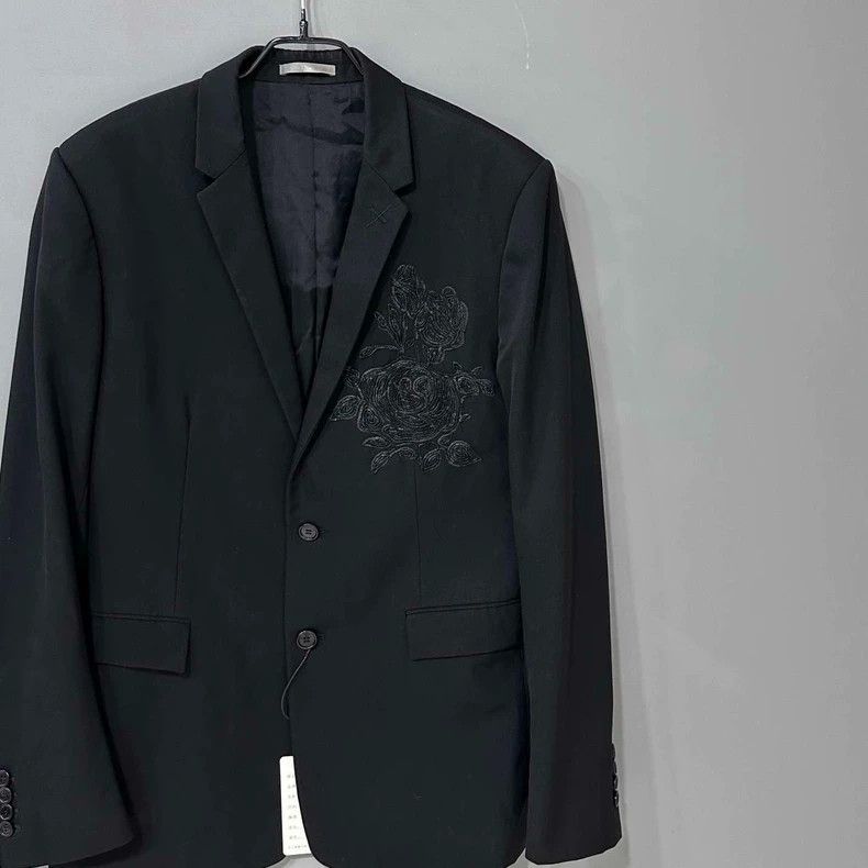 Dior Limited Edition Black Rose Blazer Dior Size XL / US 12-14 / IT 48-50 - 2 Thumbnail