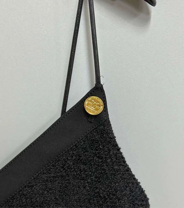 Louis Vuitton Black Spaghetti Strap Dress with Gold Buttons Size S / US 4 / IT 40 - 4 Thumbnail