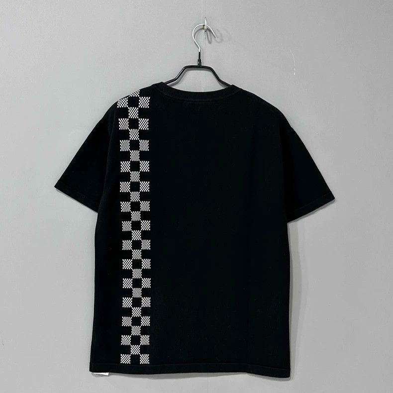 Louis Vuitton Louis Vuitton Checker Logo Knit Short Sleeve Tee Size M / US 6-8 / IT 42-44 - 4 Thumbnail
