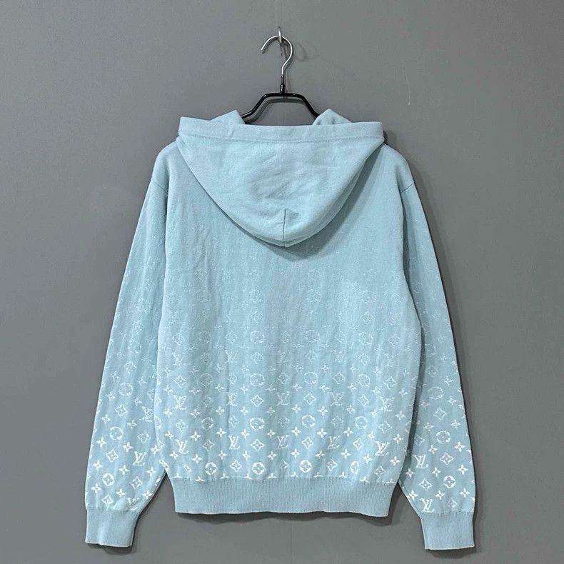 Louis Vuitton Gradient Logo Knit Hoodie by Louis Vuitton Size S / US 4 / IT 40 - 3 Thumbnail