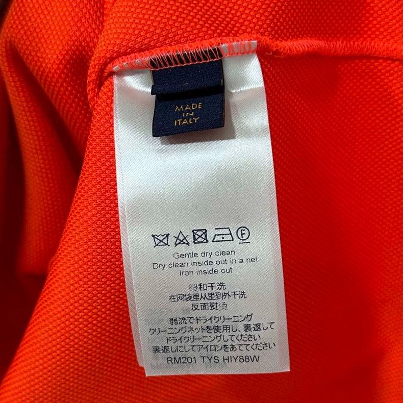 Louis Vuitton Orange Floral Logo Short Sleeve T-Shirt Size S / US 4 / IT 40 - 7 Thumbnail