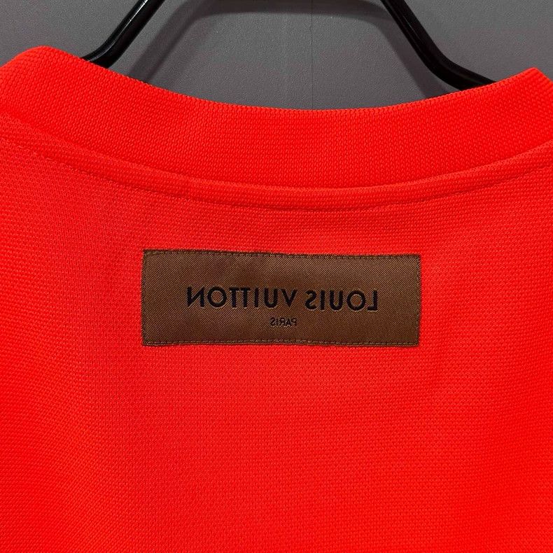 Louis Vuitton Orange Floral Logo Short Sleeve T-Shirt Size S / US 4 / IT 40 - 5 Thumbnail