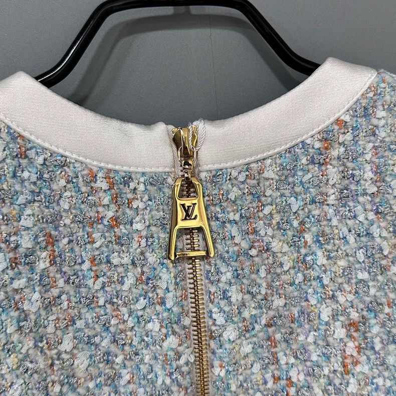 Louis Vuitton Chanel-Style Tweed Dress by Louis Vuitton Size S / US 4 / IT 40 - 4 Thumbnail