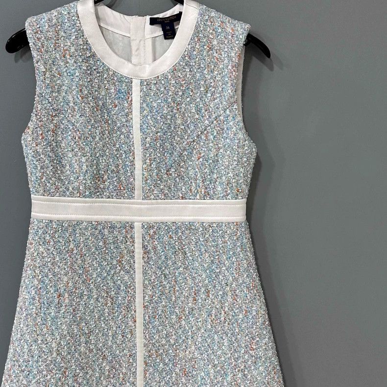 Louis Vuitton Chanel-Style Tweed Dress by Louis Vuitton Size S / US 4 / IT 40 - 2 Thumbnail