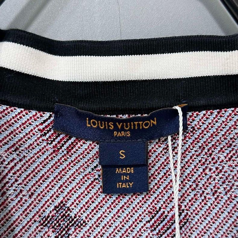 Louis Vuitton LV Printed Short Cardigan in White Size S / US 4 / IT 40 - 5 Thumbnail