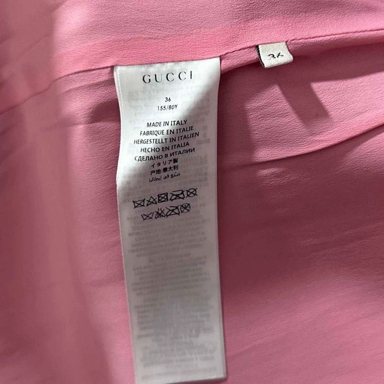Gucci Black Wool Coat with Gucci Details Size S / US 4 / IT 40 - 6 Thumbnail