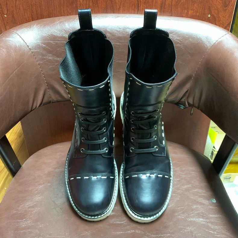 Dolce & Gabbana Dolce & Gabbana Women's Knee High Boots Size US 9 / IT 39 - 3 Thumbnail