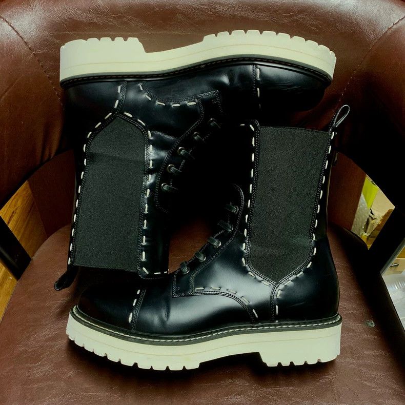 Dolce & Gabbana Dolce & Gabbana Women's Knee High Boots Size US 9 / IT 39 - 5 Thumbnail