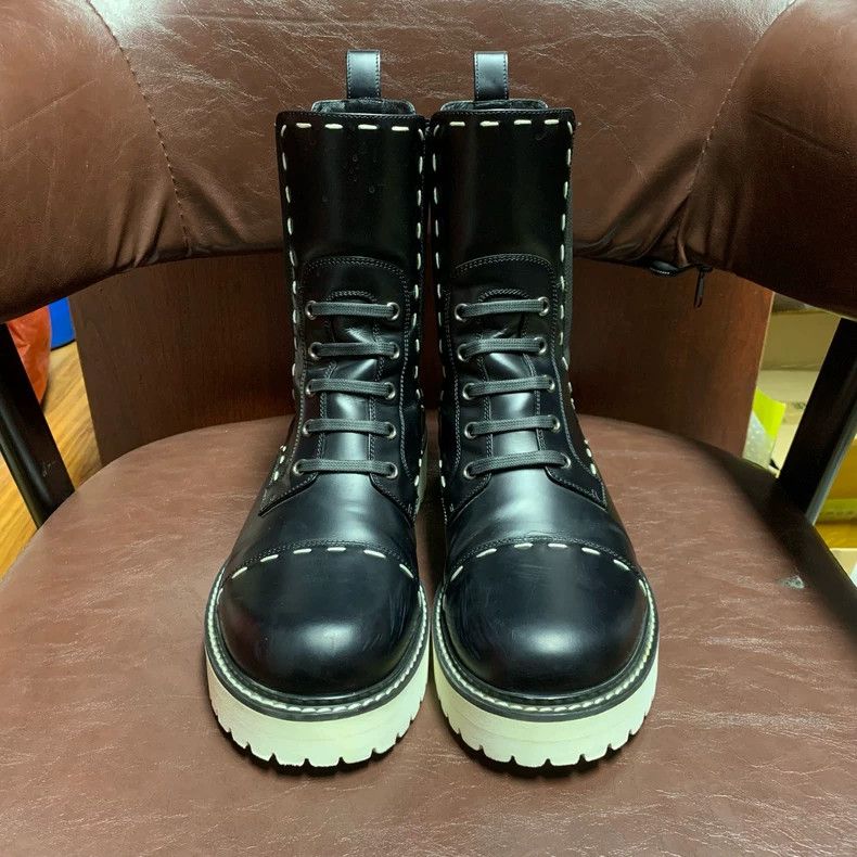 Dolce & Gabbana Dolce & Gabbana Women's Knee High Boots Size US 9 / IT 39 - 2 Thumbnail