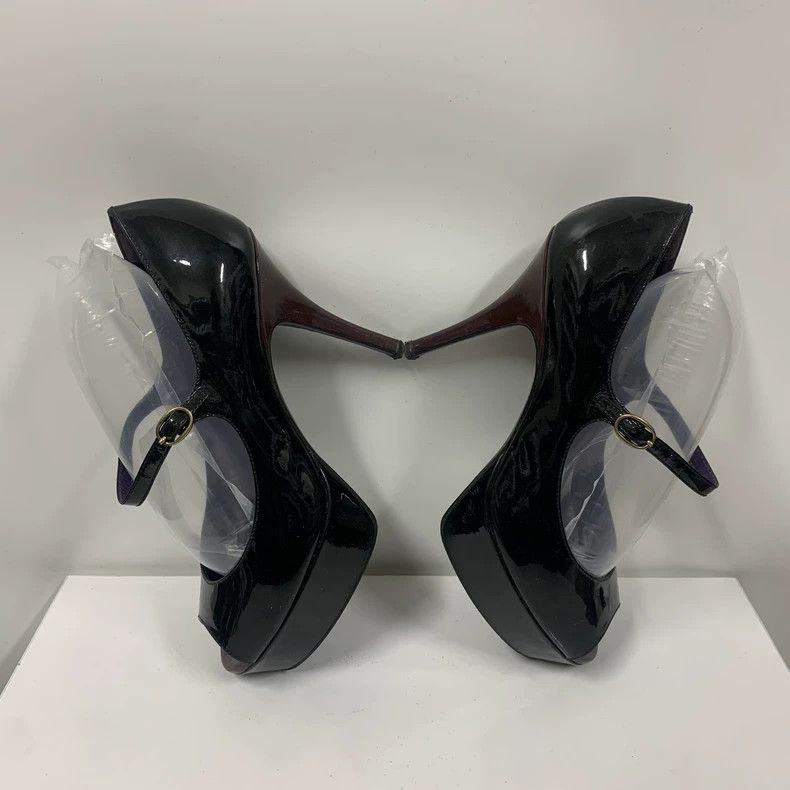 Yves Saint Laurent YSL Black High Heels Size 36 Size US 6 / IT 36 - 4 Thumbnail