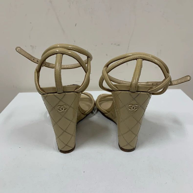 Chanel Chanel High Heeled Sandals Size 36 Size US 6 / IT 36 - 6 Thumbnail