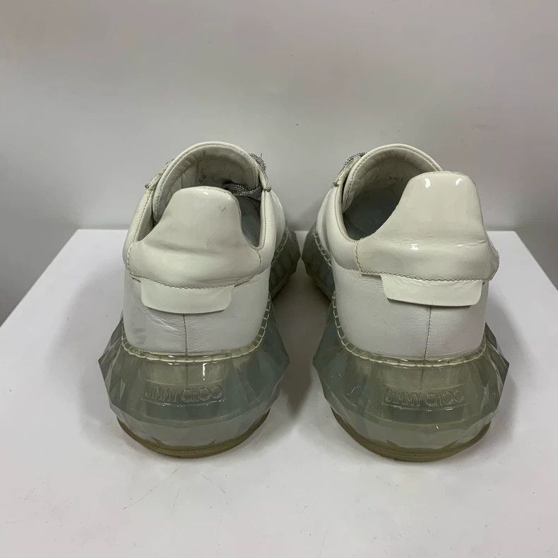 Jimmy Choo Jimmy Choo Men's Crystal Sneakers Size 38 Size US 8 / IT 38 - 8 Thumbnail