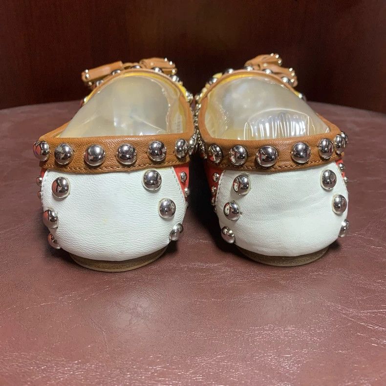 Prada Prada Flat Shoes with Studs and Tassels Size US 6 / IT 36 - 6 Thumbnail