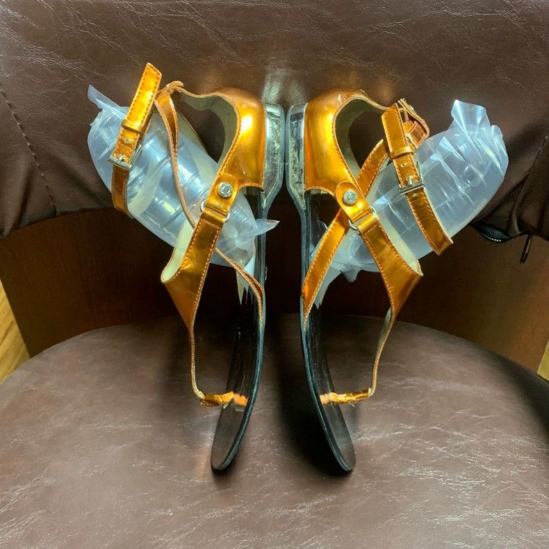 Versace Versace Jeans Women's Sandals Size 37 Size US 6 / IT 36 - 4 Thumbnail