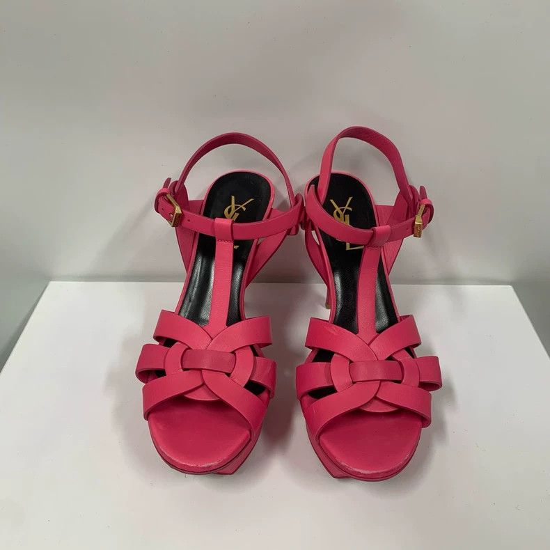 Saint Laurent Paris Pink Stiletto Heels by Saint Laurent Size US 6 / IT 36 - 2 Thumbnail