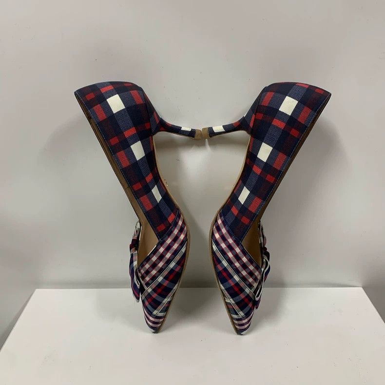 Jimmy Choo Stuart Weitzman Plaid High Heels Size 36 Size US 6 / IT 36 - 4 Thumbnail
