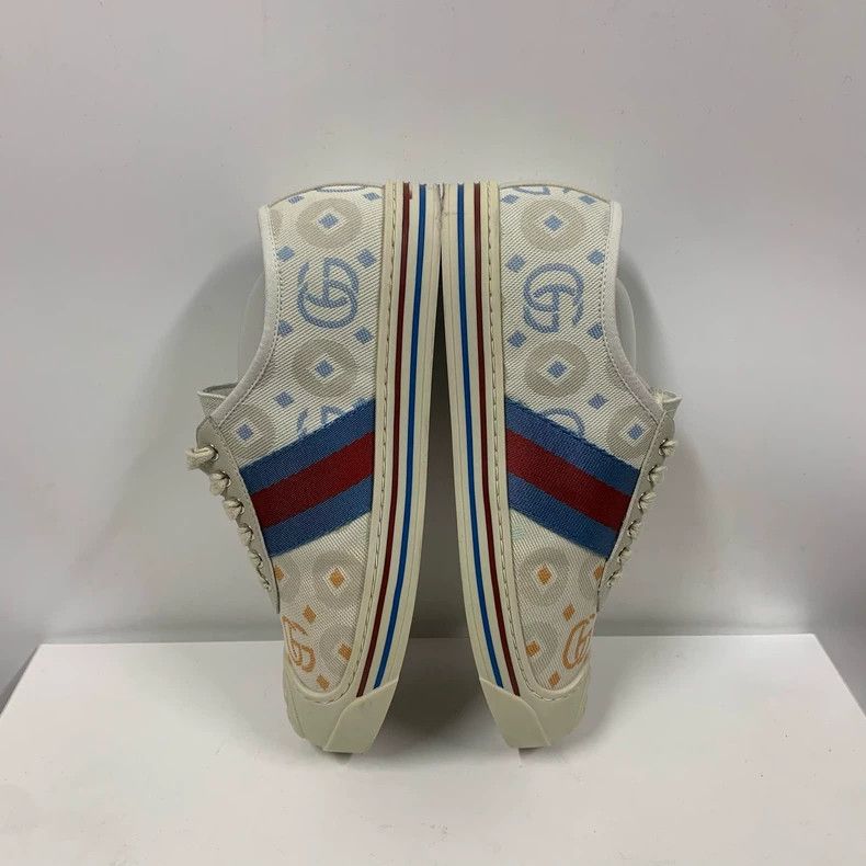 Gucci Gucci Double G Shell Sneakers Size 34 Size US 4 / IT 34 - 4 Thumbnail