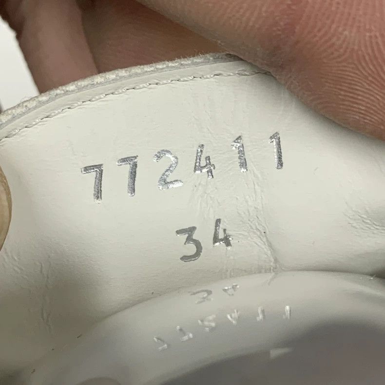 Gucci Gucci Double G Shell Sneakers Size 34 Size US 4 / IT 34 - 8 Thumbnail