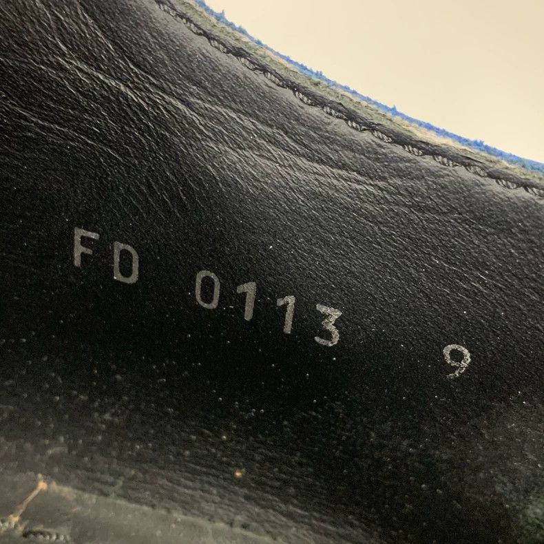 Louis Vuitton Classic Black LV Loafers with Blue Detailing Size US 9 / IT 39 - 8 Thumbnail