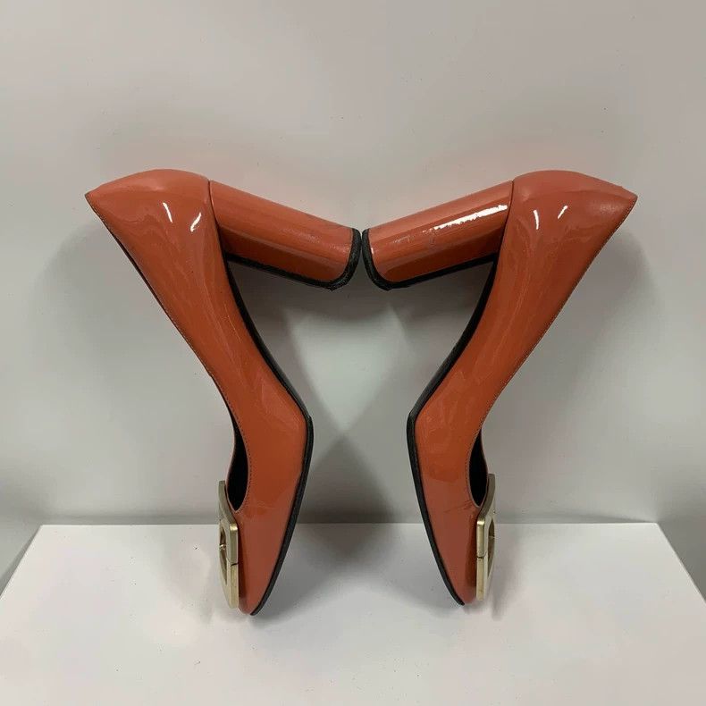 Roger Vivier Roger Vivier Orange Patent Heels Size 35 Size US 5 / IT 35 - 4 Thumbnail