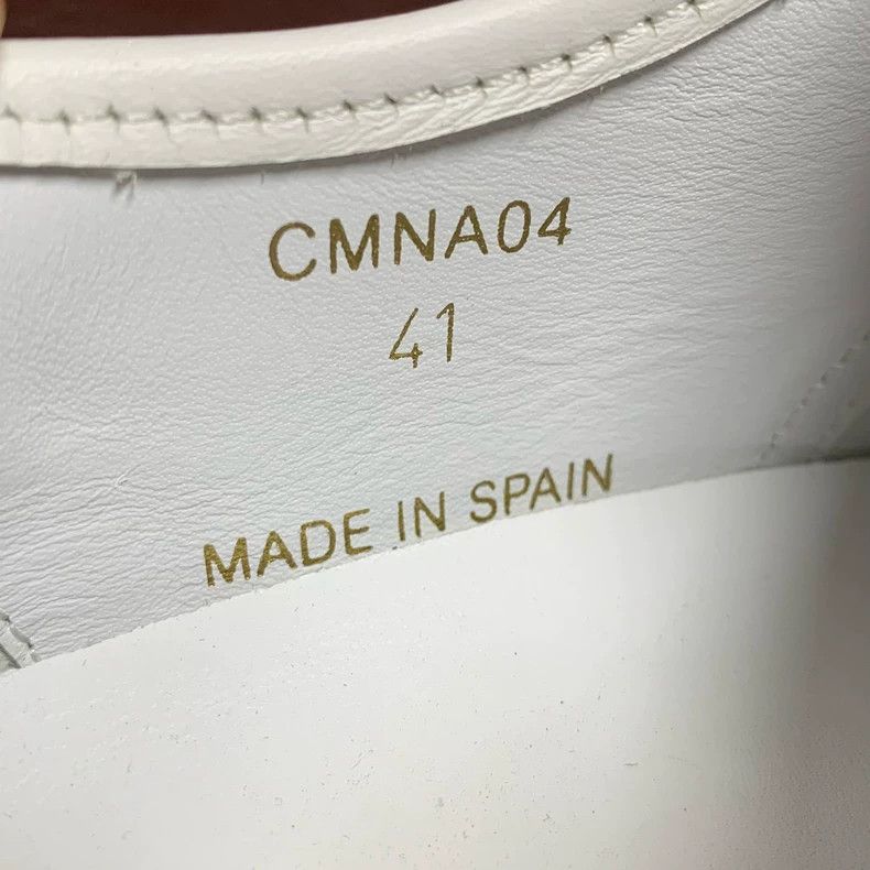 Celine Celine White Leather Casual Sneakers Size 41 Size US 10 / IT 40 - 8 Thumbnail