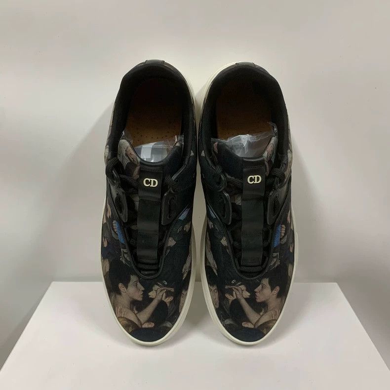 Dior Dior Cd Floral Sneakers for Women Size US 10 / IT 40 - 3 Thumbnail
