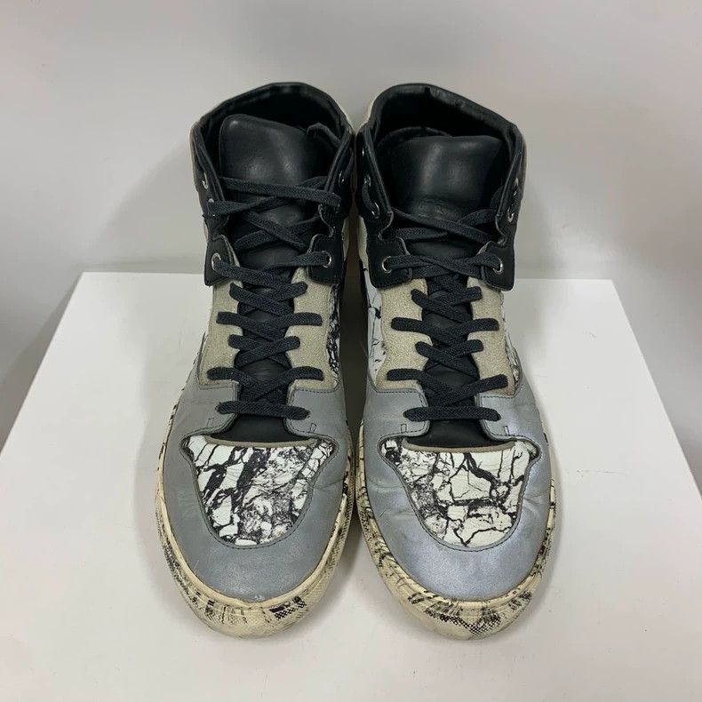 Balenciaga Balenciaga Marble Reflective Sneakers Size 43 Size US 10 / IT 40 - 2 Thumbnail