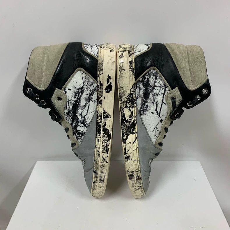 Balenciaga Balenciaga Marble Reflective Sneakers Size 43 Size US 10 / IT 40 - 5 Thumbnail
