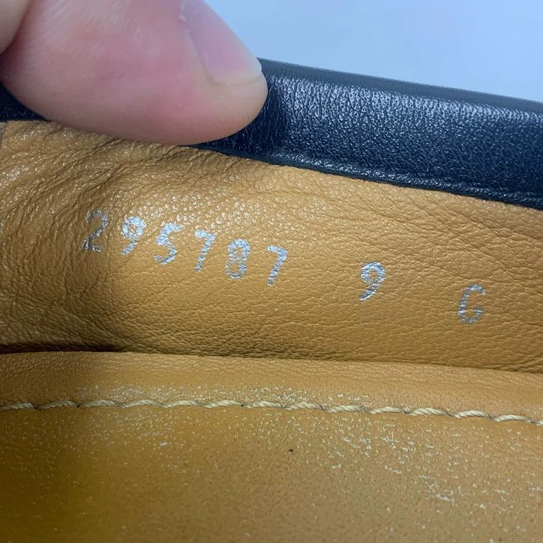 Gucci Gucci Men's Leather Loafers Size 9 Size US 9 / IT 39 - 8 Thumbnail