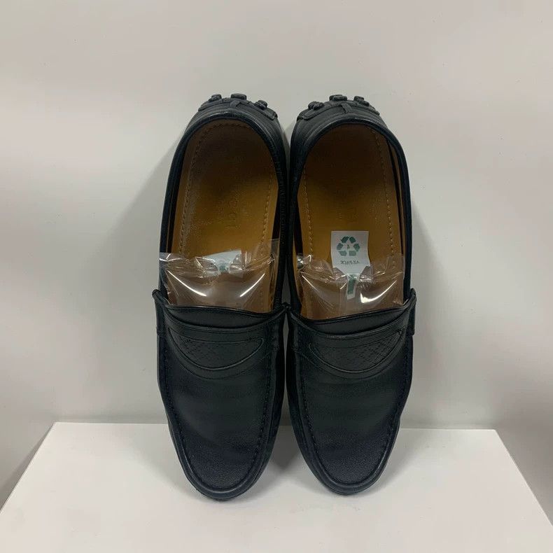 Gucci Gucci Men's Leather Loafers Size 9 Size US 9 / IT 39 - 3 Thumbnail
