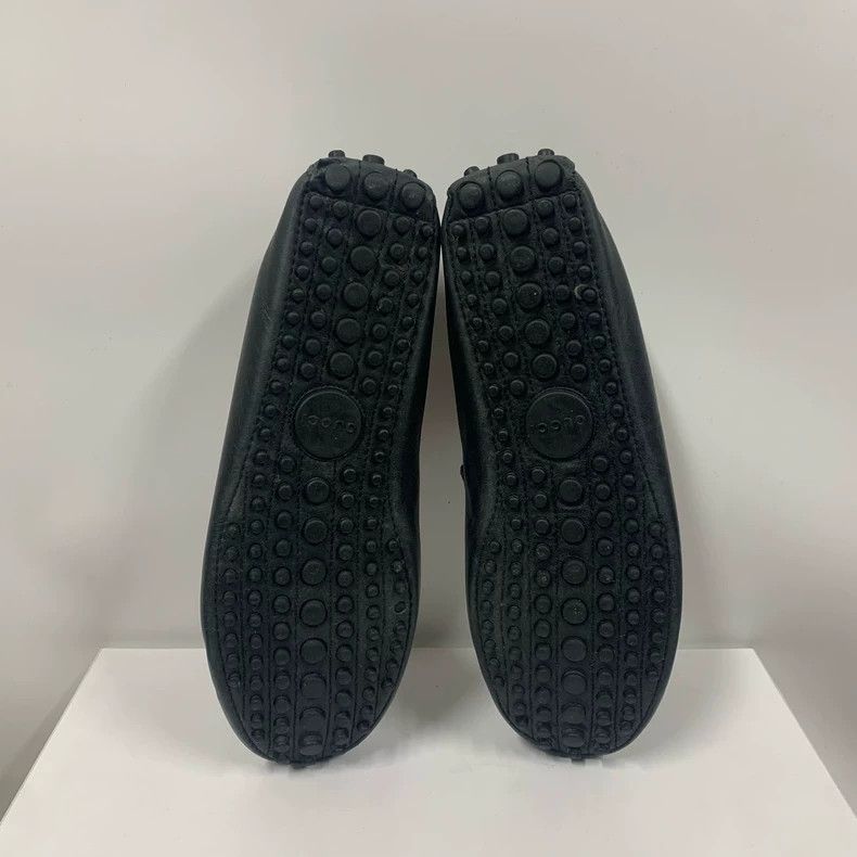 Gucci Gucci Men's Leather Loafers Size 9 Size US 9 / IT 39 - 6 Thumbnail