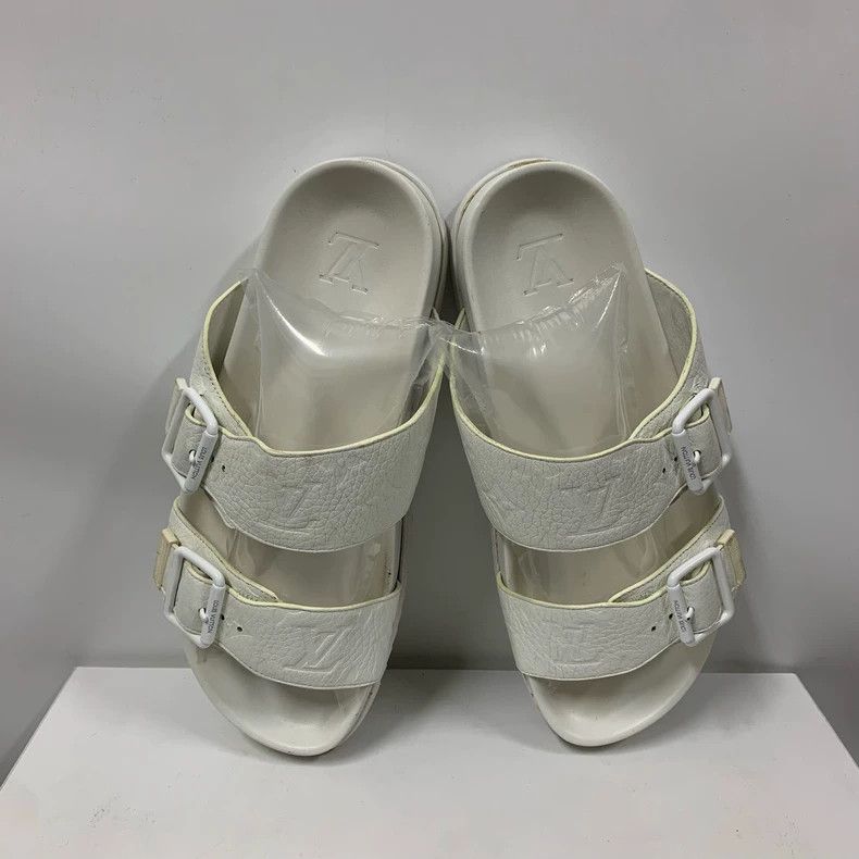 Louis Vuitton Louis Vuitton White Strappy Sandals Size 40/6 Size US 6 / IT 36 - 3 Thumbnail