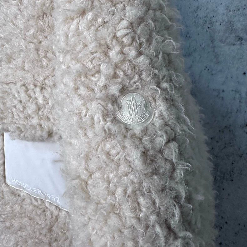 Moncler Reversible Teddy Fleece Down Jacket