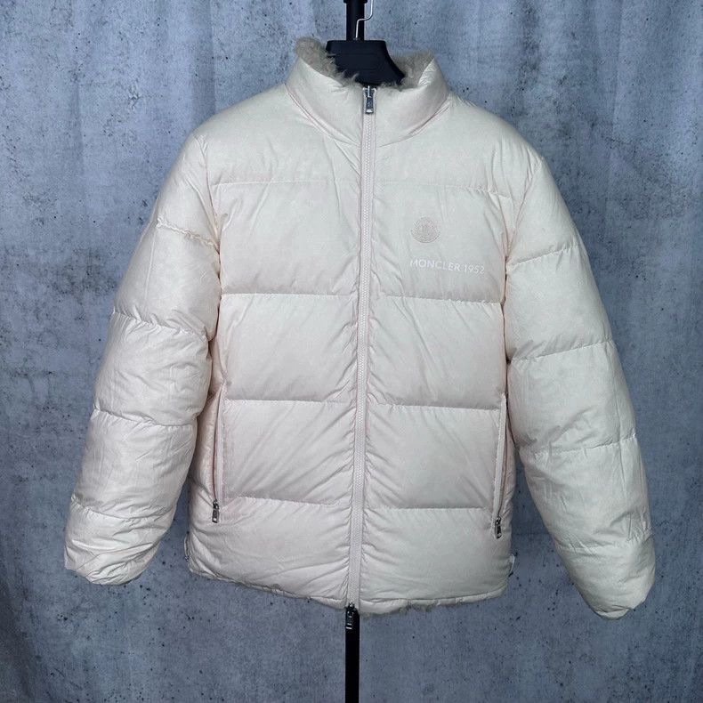 Moncler Reversible Teddy Fleece Down Jacket