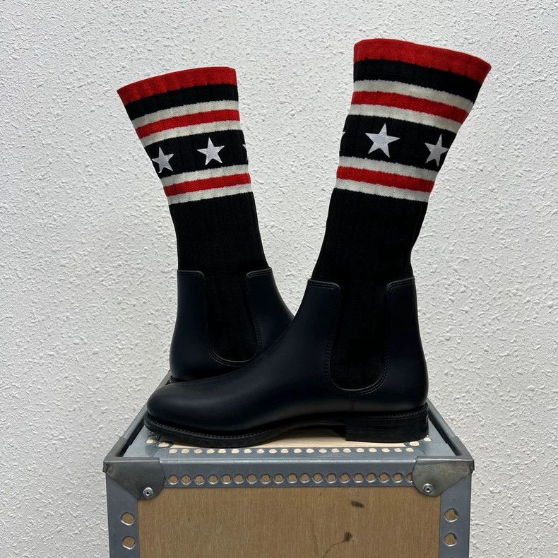 Givenchy Givenchy High-Top Sock Star Boots Size US 5 / IT 35 - 5 Thumbnail