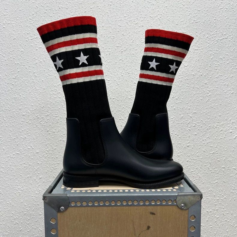 Givenchy Givenchy High-Top Sock Star Boots Size US 5 / IT 35 - 4 Thumbnail