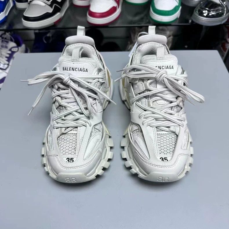 Balenciaga Balenciaga Track Sneakers Size 35 White Size US 5 / IT 35 - 6 Thumbnail