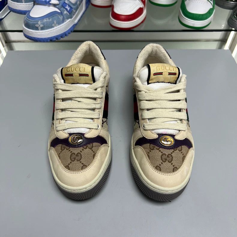 Gucci Gucci Dirty Shoes Size 36 Purple Size US 6 / IT 36 - 6 Thumbnail