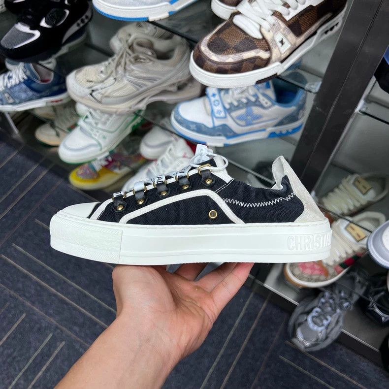 Dior Dior Logo Canvas Sneakers Size 36 Size US 6 / IT 36 - 4 Thumbnail
