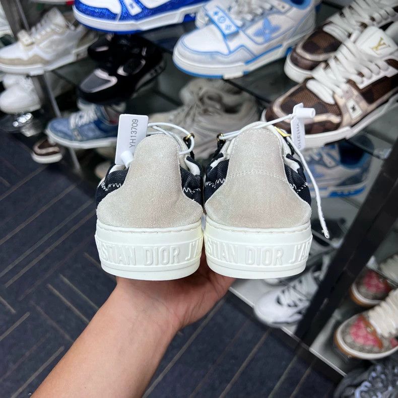 Dior Dior Logo Canvas Sneakers Size 36 Size US 6 / IT 36 - 5 Thumbnail
