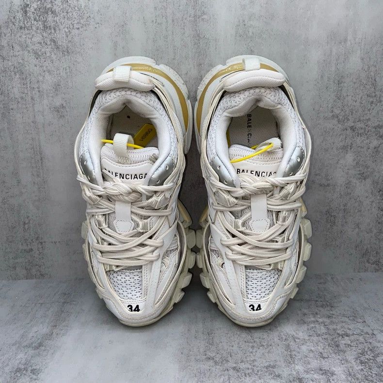 Balenciaga Balenciaga Track Sneakers Size 34 in White Size US 4 / IT 34 - 6 Thumbnail