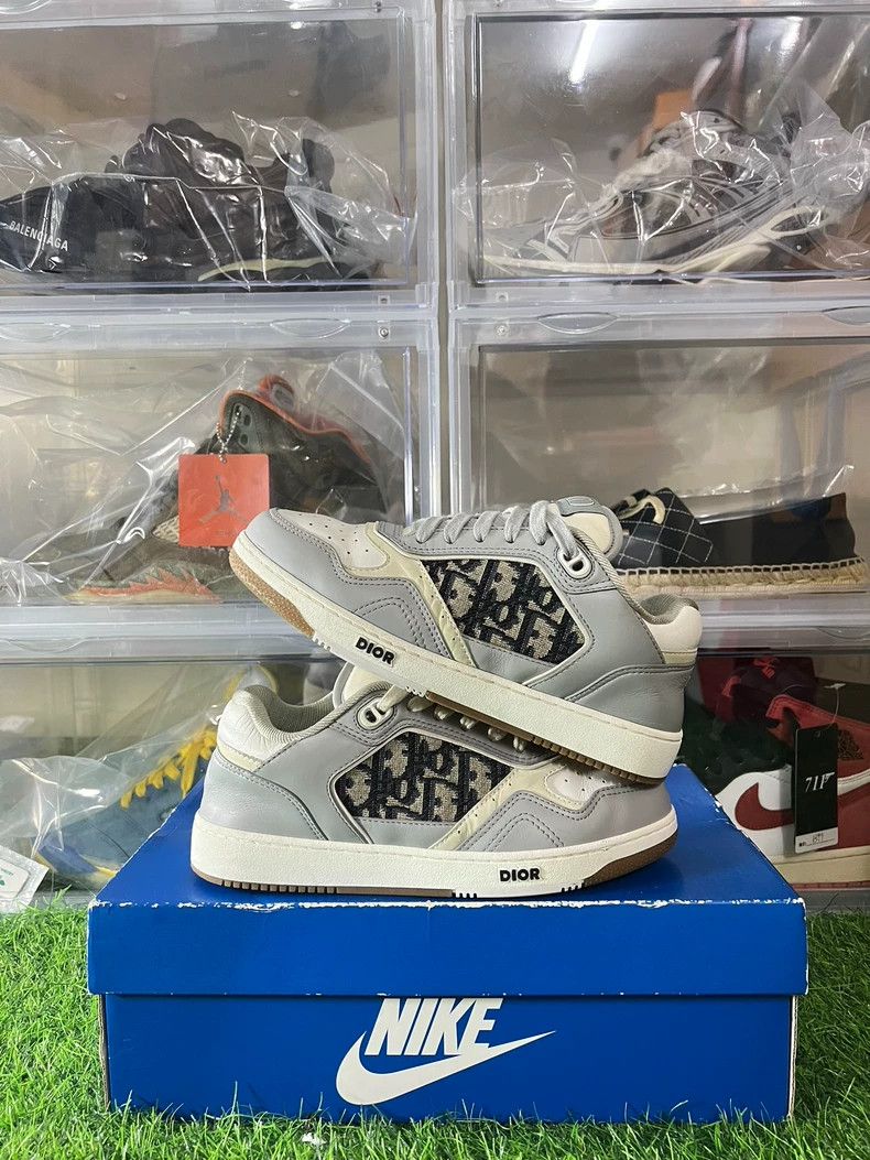 Dior DIOR B27 Logo Print Sneakers Size 36 Size US 6 / IT 36 - 3 Thumbnail